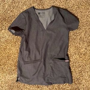 Heather grey Figs scrub set.